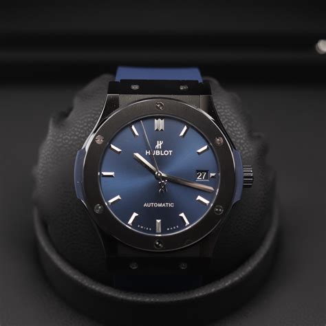 hublot classic fusion 45 ceramic moonphase review|Hublot classic fusion original.